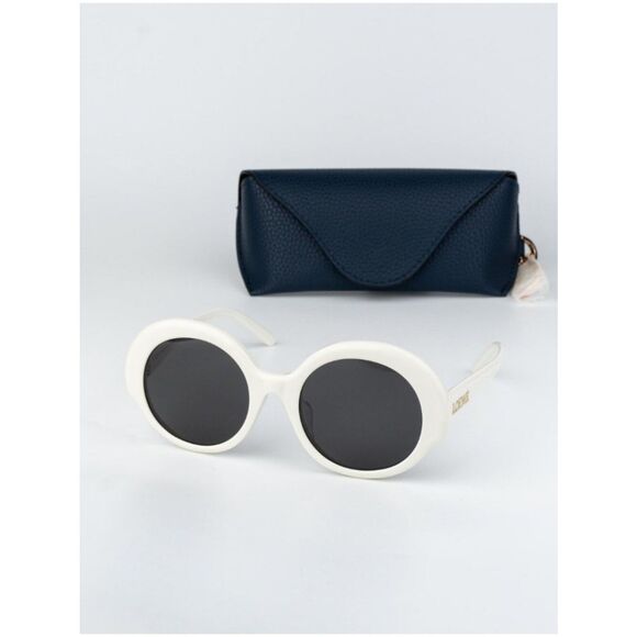 Loewe Women Sunglasses Ivory Grey Round LW40135F 25A NEW AUTHENTIC main image 10